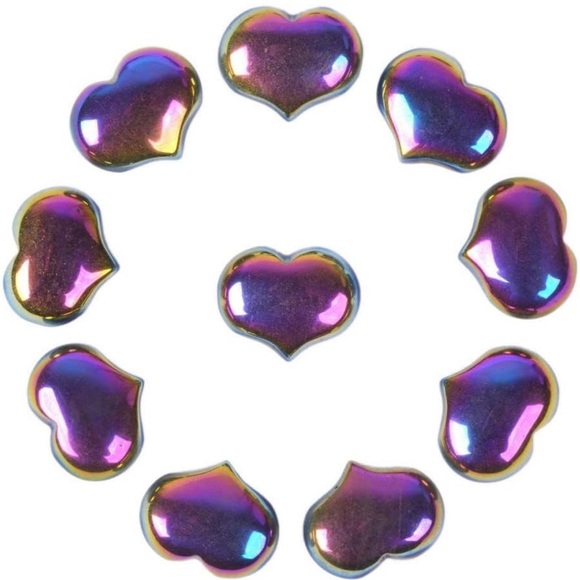 Other - Small Rainbow Hematite Heart
